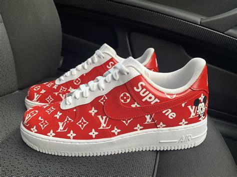 air force louis vuitton nere|louis vuitton air force 1 red.